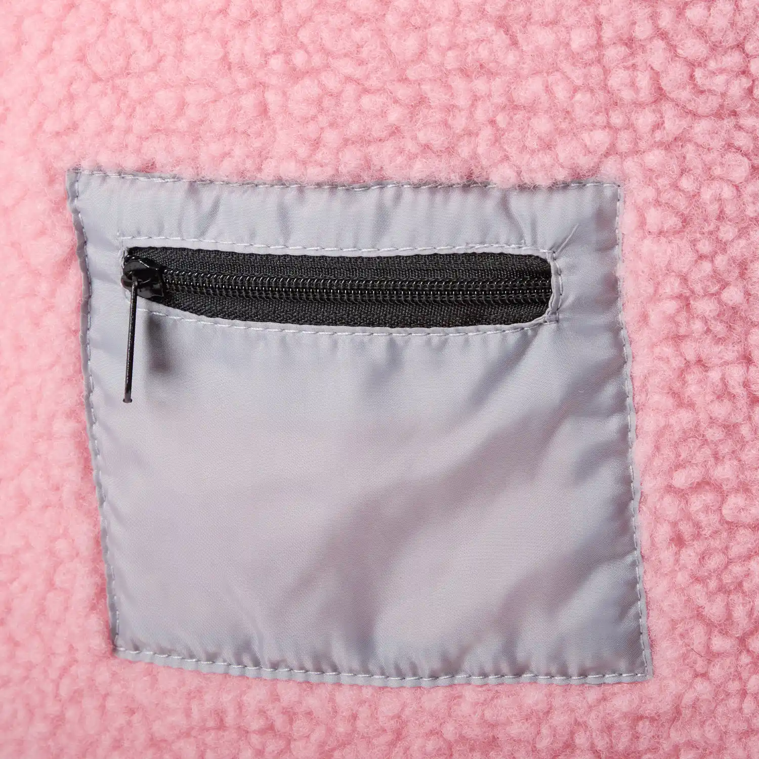Casaco Sherpa para Caes Flicks Rosa bolso-02